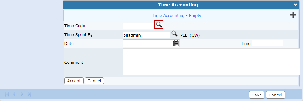 Lookup for Time Code